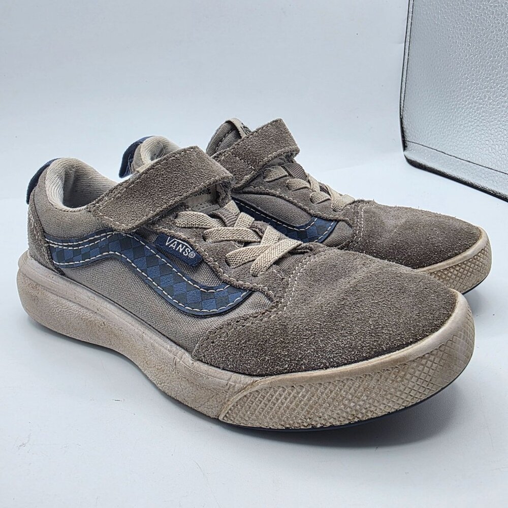 Vans Ultrarange Kids Size 13 Gray Sneaker Shoes Athletic Casual School Running